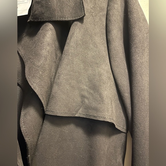 New Faux Suede Trench coat - Picture 7 of 7